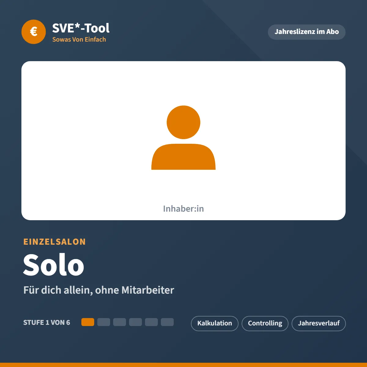 Solo (0 MA) Jahresabo