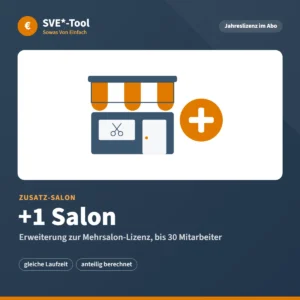Zusatz-Salon — ein weiterer Salon zur Mehrsalon-Lizenz